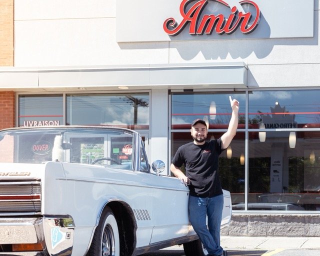 Amir food photography showing seasoned potato wedges.